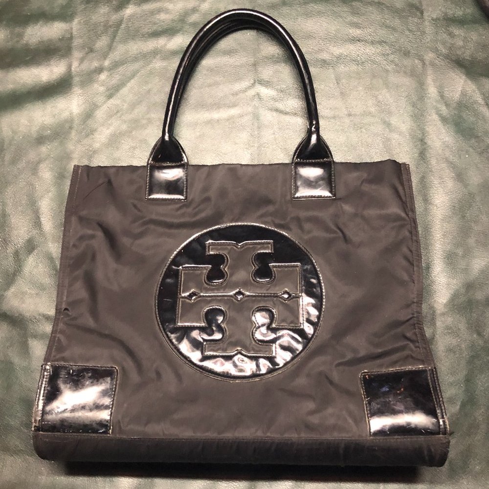 Large Black Tory Burch Tote